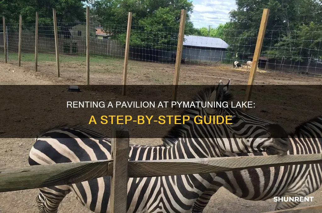 how do i rent a pavillion at pymatumimg lake