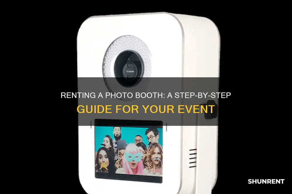 how do i rent a photo booth