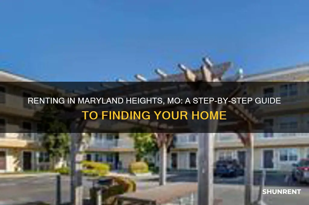 how do i rent a place in maryland heights mo