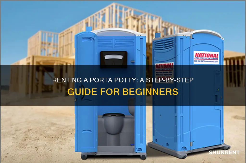 how do i rent a porta ptty