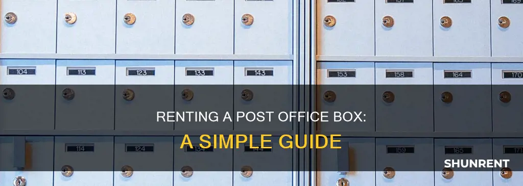 how do i rent a post office box