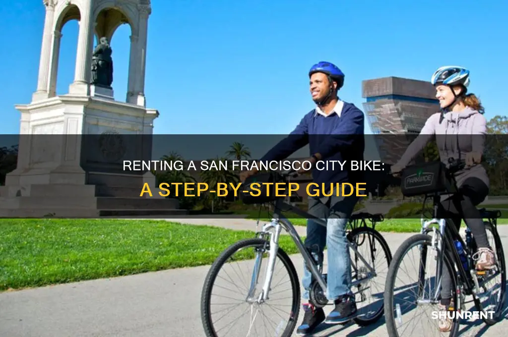 how do i rent a san francisco city bike