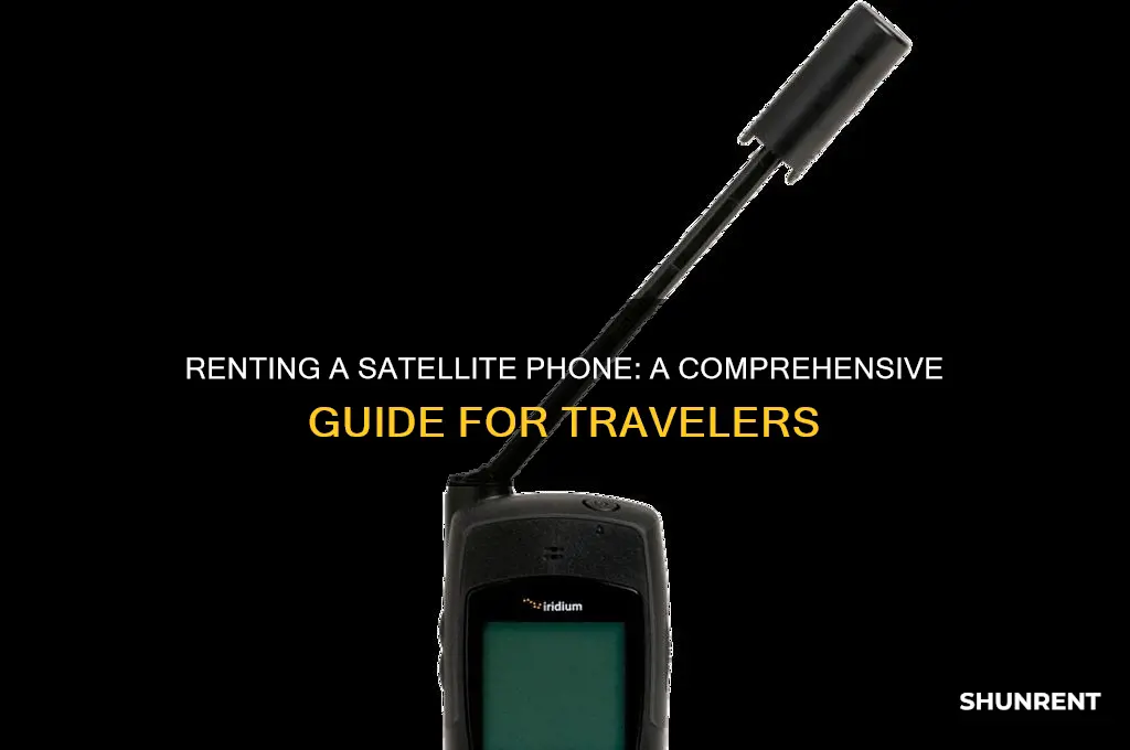 how do i rent a satellite phone