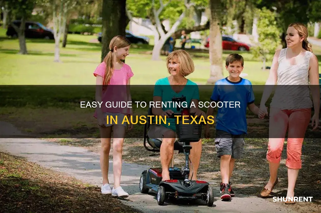 how do i rent a scooter in austin