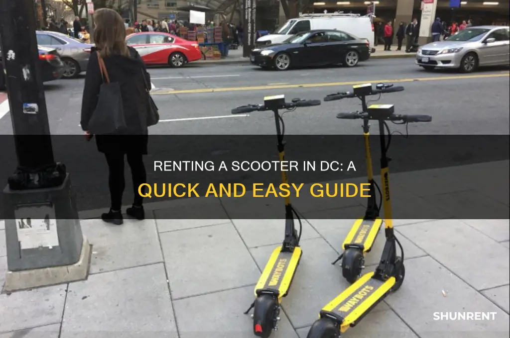 how do i rent a scooter in dc