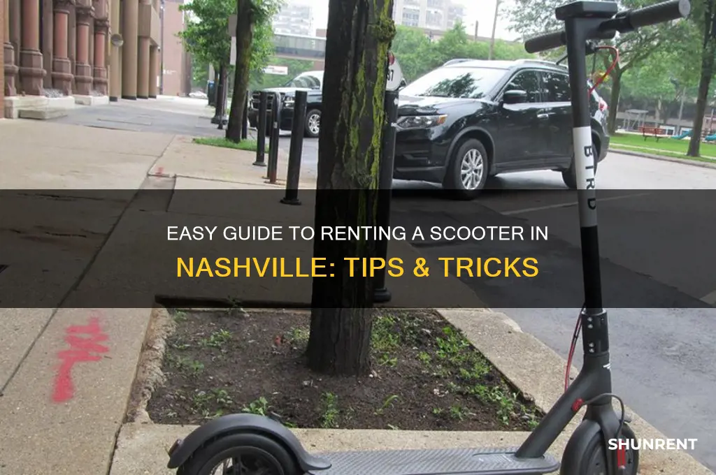 how do i rent a scooter in nashville