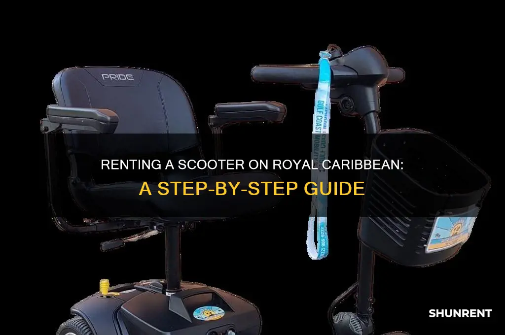 how do i rent a scooter on royal caribbean