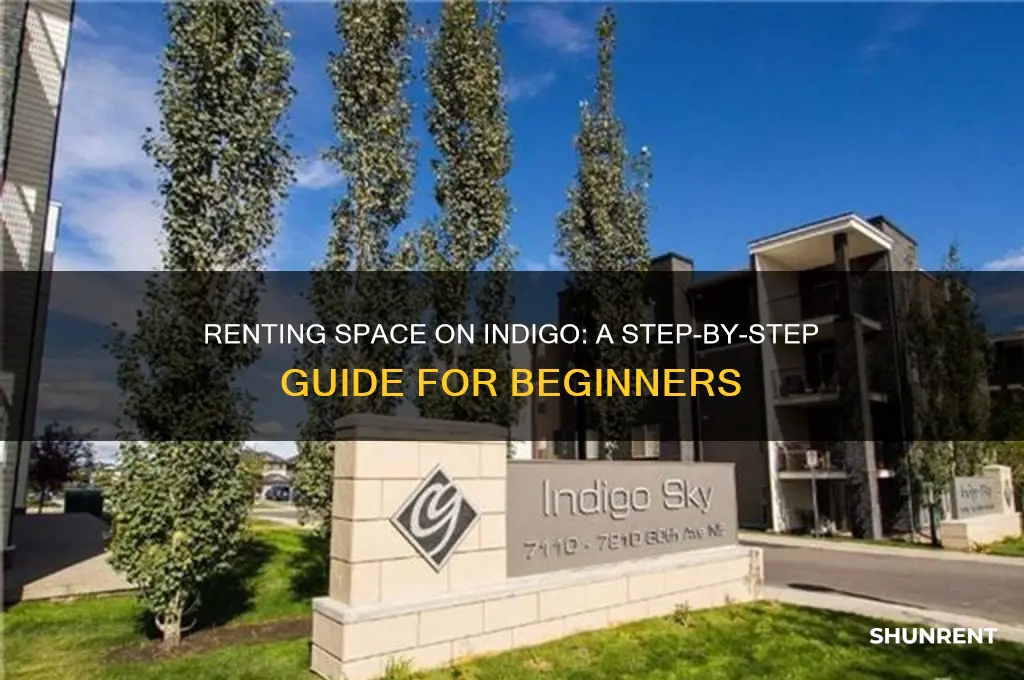 how do i rent a space on indigo