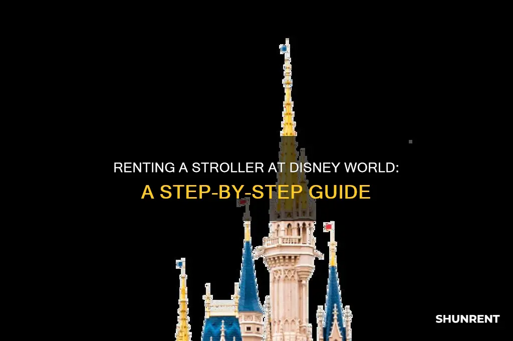 how do i rent a stroller at disney world