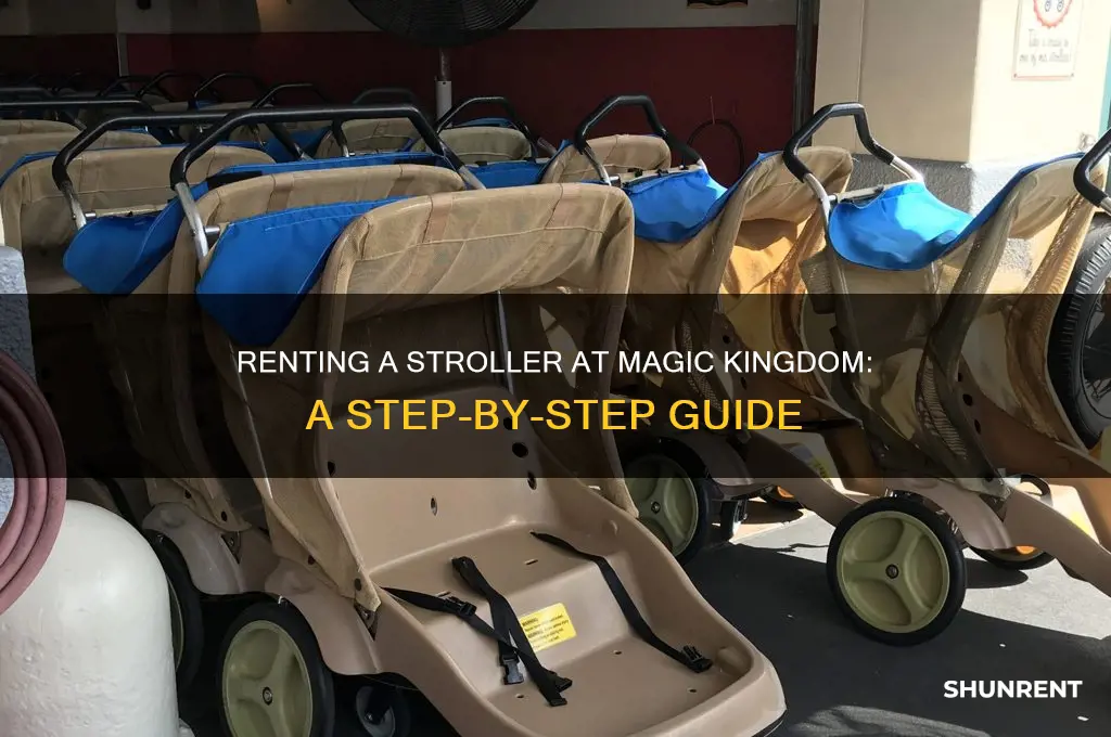 how do i rent a stroller at magic kingdom