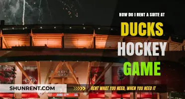 Renting a Suite at Ducks Hockey Game: A Step-by-Step Guide