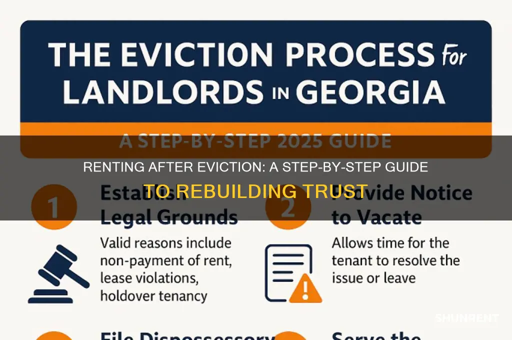 how do i rent after an eviction