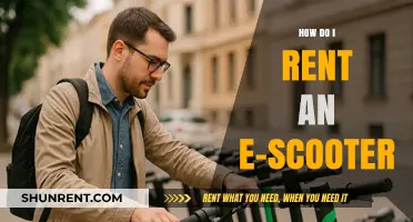 Renting E-Scooters Made Easy: A Step-by-Step Guide for Beginners
