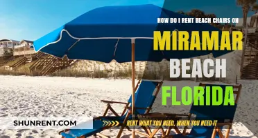 Renting Beach Chairs on Miramar Beach: A Simple Guide