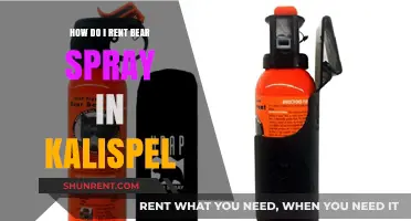 Renting Bear Spray in Kalispel: A Quick and Easy Guide
