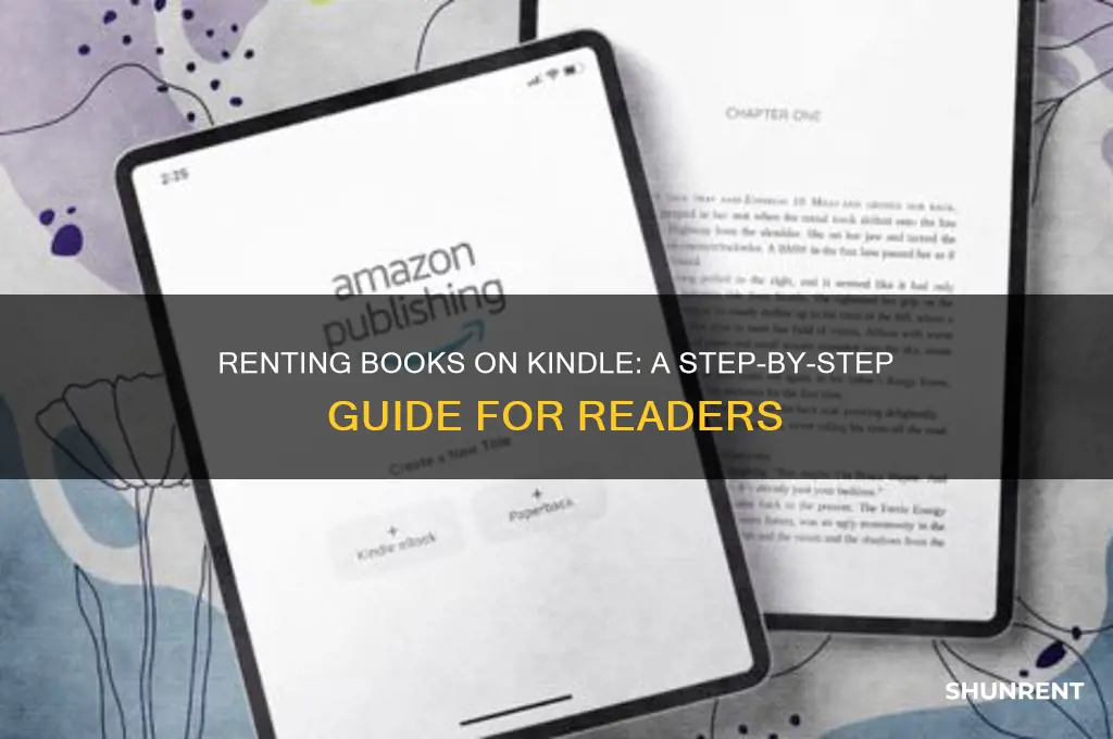 how do i rent books on my kindle
