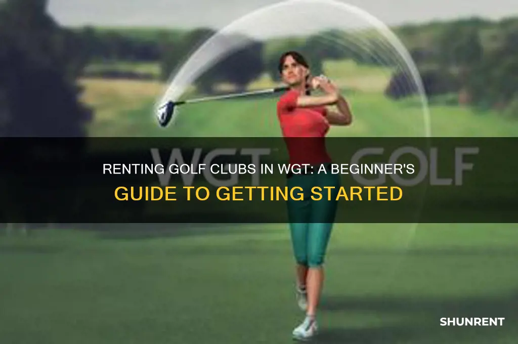 how do i rent clubs in wgt golf