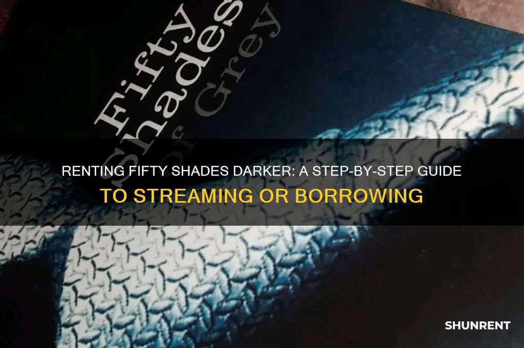 how do i rent fifty shades darker