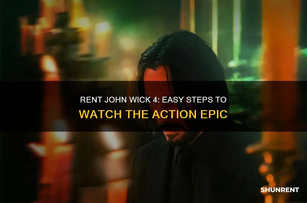 how do i rent john wick 4