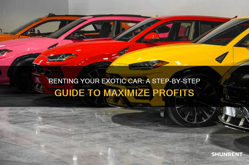 how do i rent my exotic auto