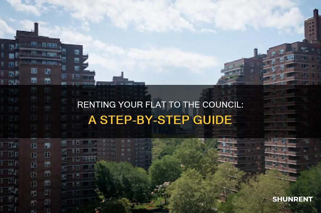 how do i rent my flat to the council