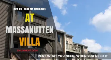 Rent Your Massanutten Villa Timeshare: A Step-by-Step Guide