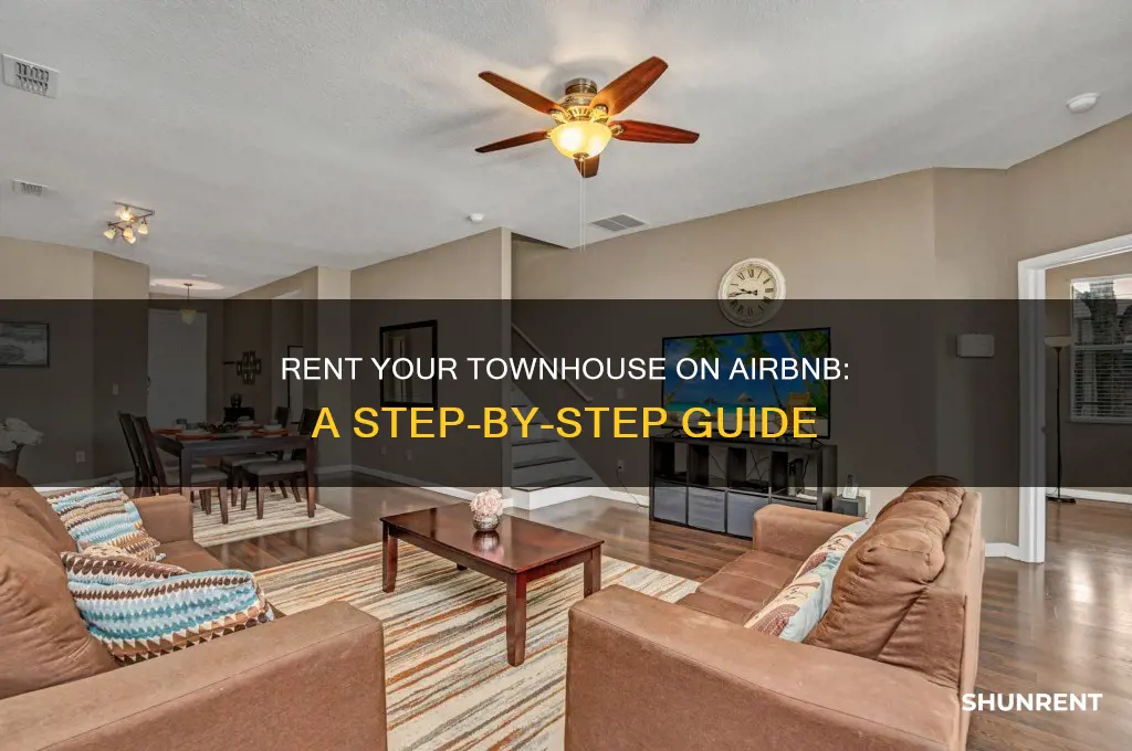 how do i rent my townhouse on airbnb