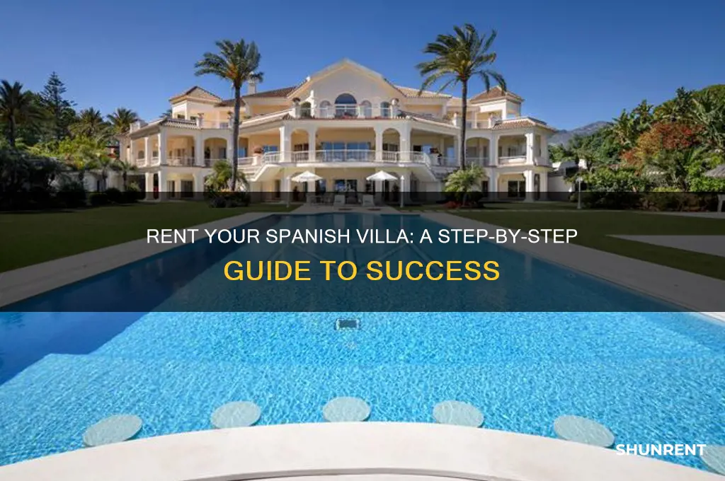 how do i rent my villa in spain