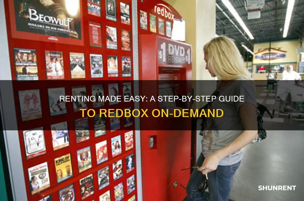 how do i rent on demand redbox