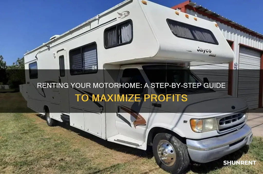 how do i rent out my motorhome