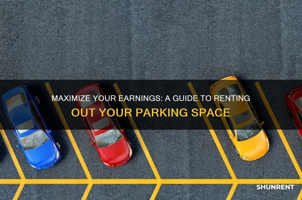 how do i rent out my parking space