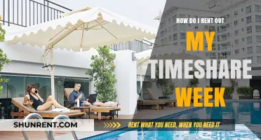 Renting Your Timeshare Week: A Step-by-Step Guide to Maximize Earnings