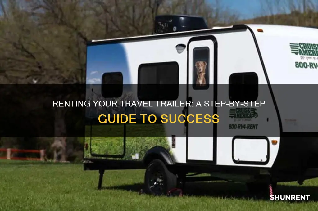how do i rent out my travel trailer
