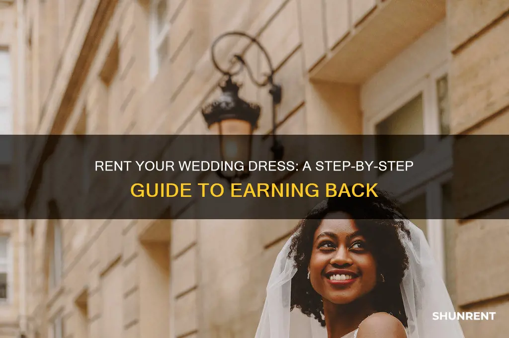 how do i rent out my wedding dress