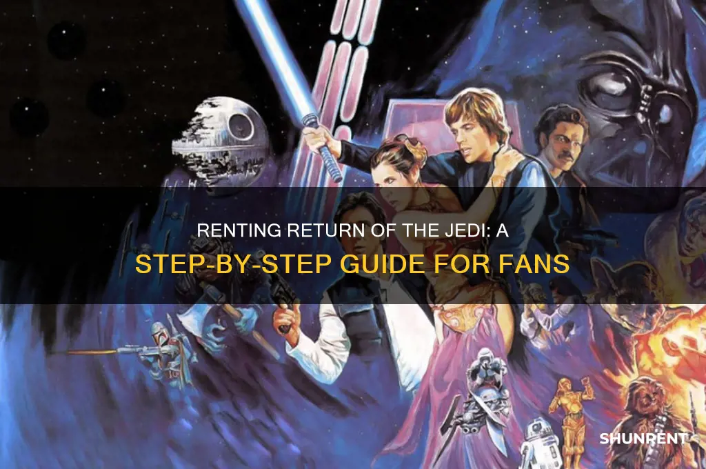 how do i rent return of the jedi