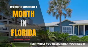 Renting in Florida: A Month-Long Stay Made Easy Guide