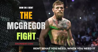 Renting McGregor's Fight: A Step-by-Step Guide for Fans