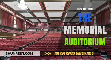 Renting Memorial Auditorium: A Step-by-Step Guide for Your Event