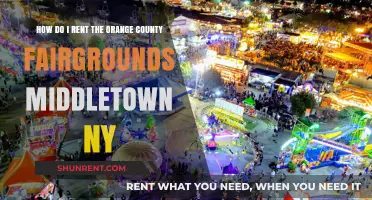 Renting Orange County Fairgrounds Middletown NY: A Step-by-Step Guide