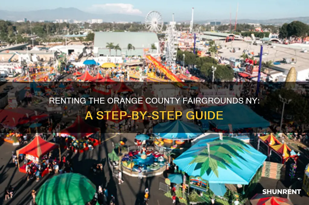 how do i rent the orange county fairgrounds ny
