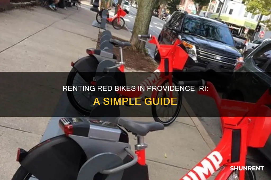 how do i rent the red bikes in providence ri