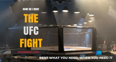 Renting UFC Fights: A Step-by-Step Guide for Fight Fans