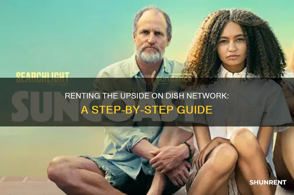 how do i rent the upside on dish network