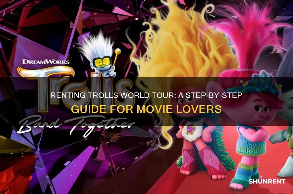 how do i rent trolls world tour