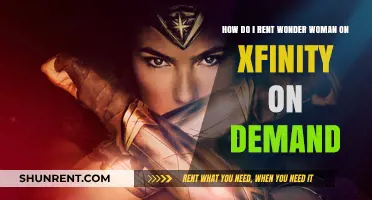 Rent Wonder Woman on Xfinity On Demand: A Quick Guide