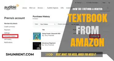 Returning Rented Textbooks to Amazon: A Step-by-Step Guide