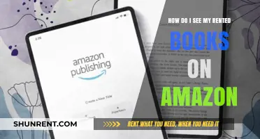 How to View Your Rented Books on Amazon: A Quick Guide