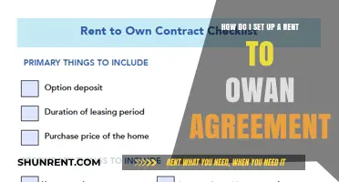 Mastering Rent-to-Own: A Step-by-Step Guide to Setting Up Your Agreement