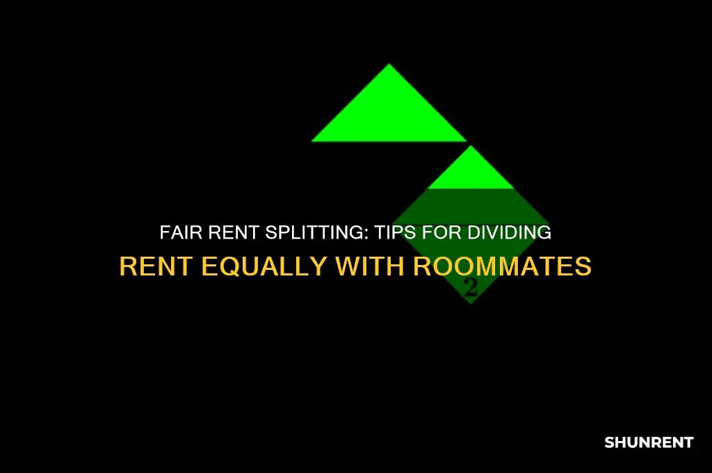 how do i split my rent with roommates
