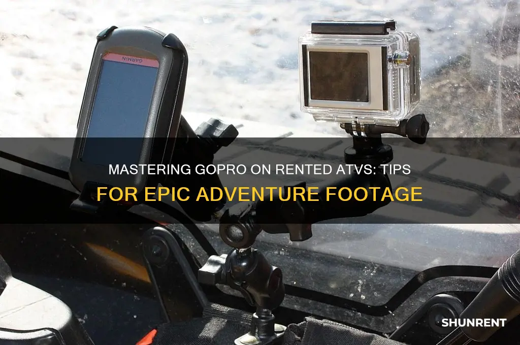 how do i use gopro when renting atv